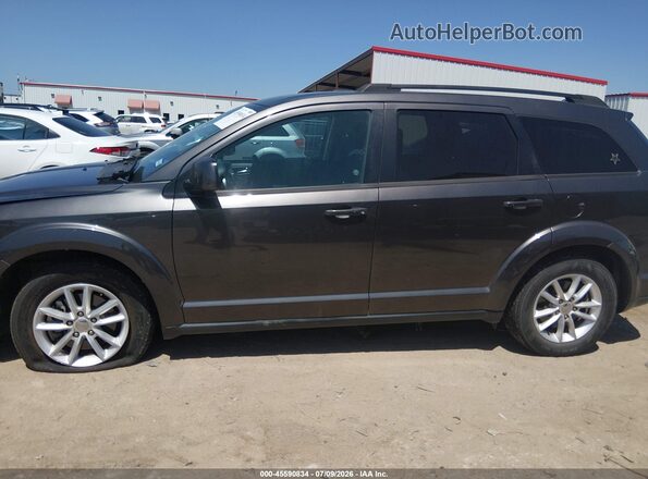 3C4PDCBG3HT509528 2017 DODGE JOURNEY Gray Вид задньої частини салону