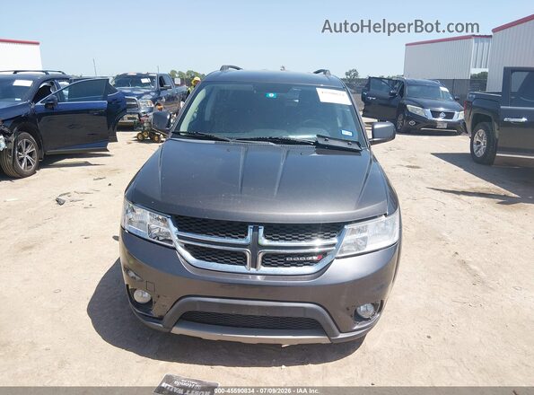 3C4PDCBG3HT509528 2017 DODGE JOURNEY Gray Вид панелі приладів
