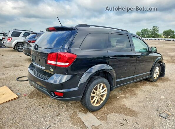 3C4PDCBG3HT509576 2017 DODGE JOURNEY Black Հետևի աջ