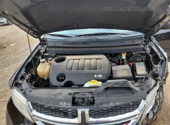 3C4PDCBG3HT509576 2017 DODGE JOURNEY Black Սալոնի հետևի տեսք