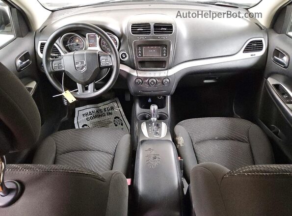 3C4PDCBG3HT510498 2017 DODGE JOURNEY White Widok deski rozdzielczej