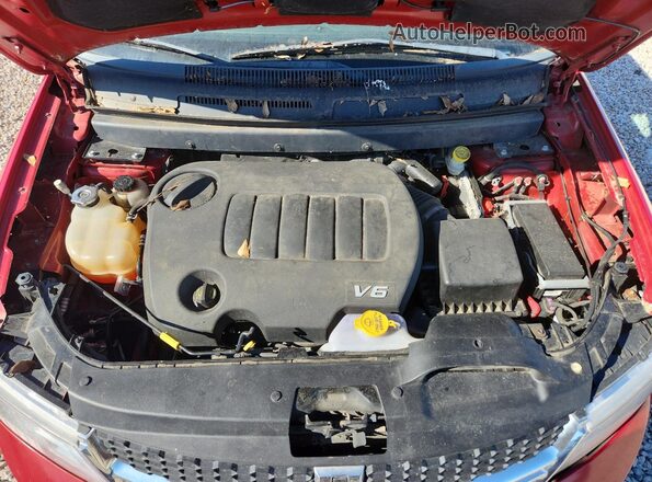 3C4PDCBG3HT515636 2017 DODGE JOURNEY Red Вид підкапотного простору