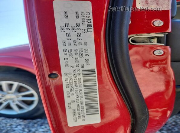 3C4PDCBG3HT515636 2017 DODGE JOURNEY Red Вид наклейки з VIN-кодом