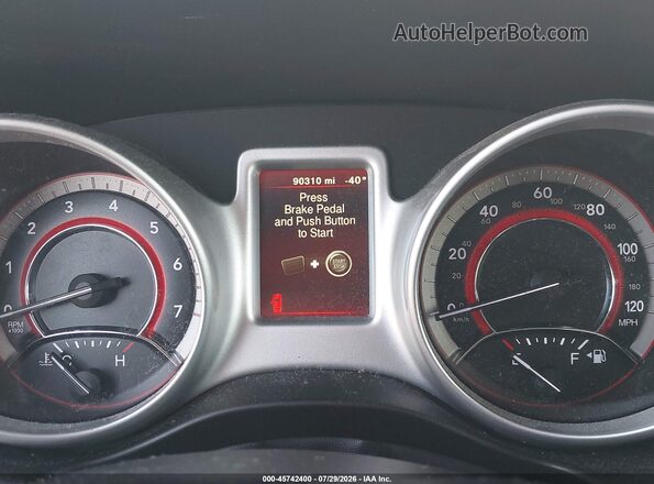 3C4PDCBG3HT572659 2017 DODGE JOURNEY White Вид задніх сидінь