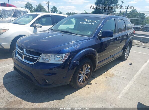 3C4PDCBG4HT514558 2017 DODGE JOURNEY Blue წინა მარცხენა ხედი სამი მეოთხედიდან
