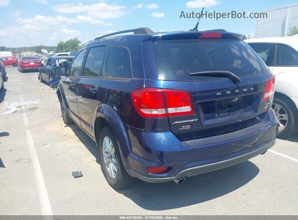 3C4PDCBG4HT514558 2017 DODGE JOURNEY Blue უკანა მარცხენა