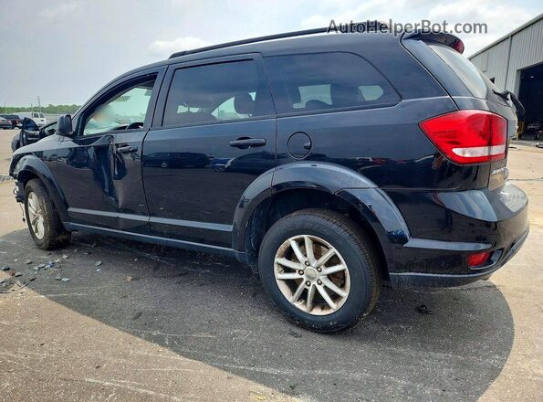 3C4PDCBG4HT518643 2017 DODGE JOURNEY Черный Задняя левая четверть
