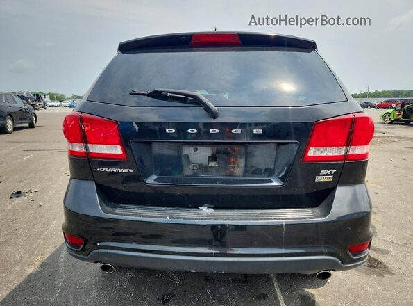 3C4PDCBG4HT518643 2017 DODGE JOURNEY Черный Вид сзади