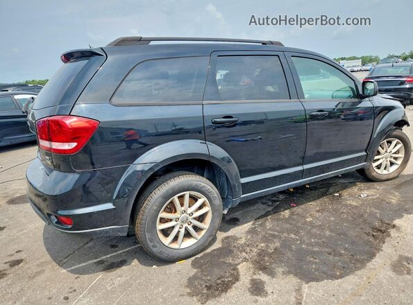 3C4PDCBG4HT518643 2017 DODGE JOURNEY Черный Задняя правая четверть