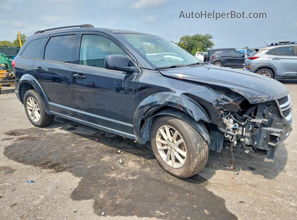 3C4PDCBG4HT518643 2017 DODGE JOURNEY Черный Передняя правая четверть