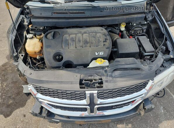 3C4PDCBG4HT518643 2017 DODGE JOURNEY Черный Вид подкапотного пространства