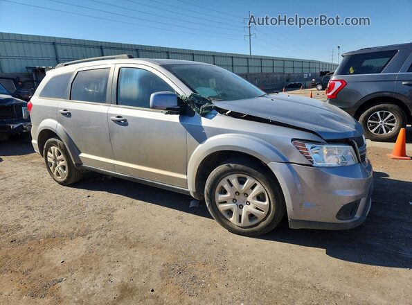 3C4PDCBG4JT525176 2018 DODGE JOURNEY Серебряный Передняя правая четверть