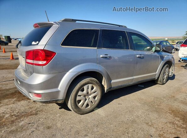 3C4PDCBG4JT525176 2018 DODGE JOURNEY Серебряный Задняя правая четверть