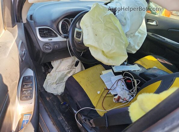 3C4PDCBG4JT525176 2018 DODGE JOURNEY Серебряный Вид панели приборов
