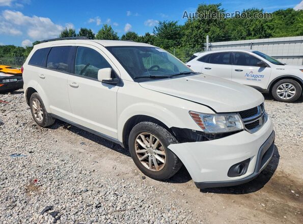 3C4PDCBG5GT122977 2016 DODGE JOURNEY White Przód prawy