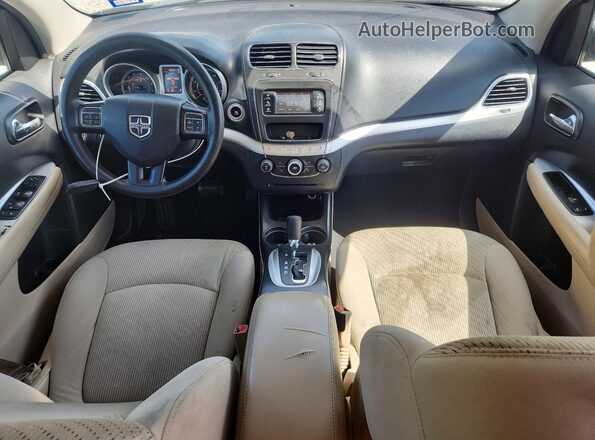3C4PDCBG5GT122977 2016 DODGE JOURNEY White Widok deski rozdzielczej