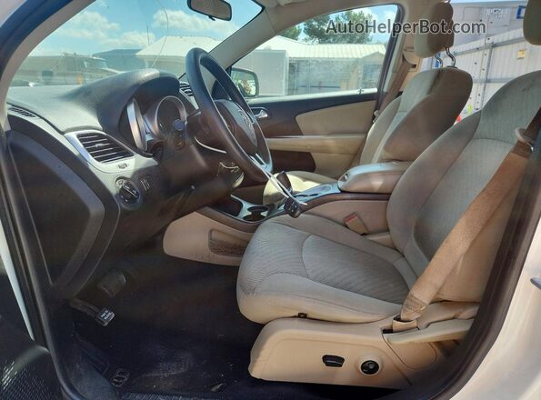 3C4PDCBG5GT122977 2016 DODGE JOURNEY White Widok wnętrza z przodu