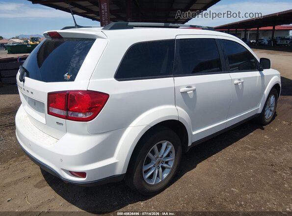 3C4PDCBG5JT475923 2018 DODGE JOURNEY Белый Задняя правая четверть