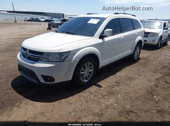 3C4PDCBG5JT475923 2018 DODGE JOURNEY Белый Передняя левая четверть