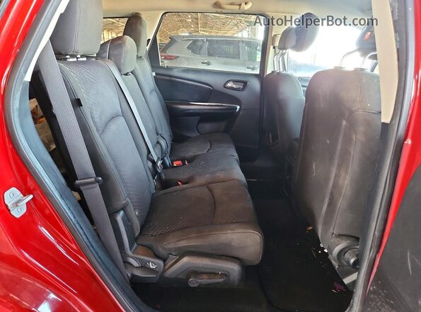 3C4PDCBG5KT798919 2019 DODGE JOURNEY Red Vista interior trasera