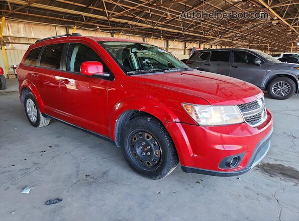 3C4PDCBG5KT798919 2019 DODGE JOURNEY Red Delantero derecho
