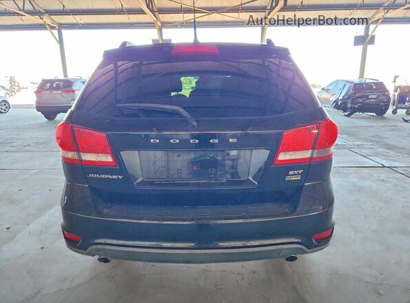 3C4PDCBG6GT123264 2016 DODGE JOURNEY Black უკანა ხედი