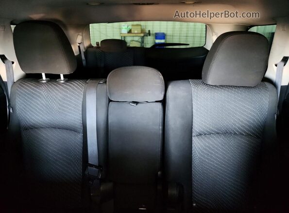 3C4PDCBG6GT123264 2016 DODGE JOURNEY Black უკანა სავარძლების ხედი