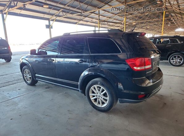 3C4PDCBG6GT123264 2016 DODGE JOURNEY Black უკანა მარცხენა