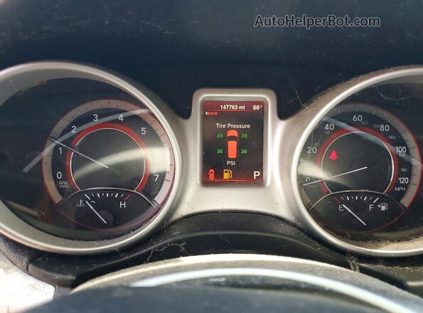 3C4PDCBG6GT156250 2016 DODGE JOURNEY Серый Вид щитка приборов