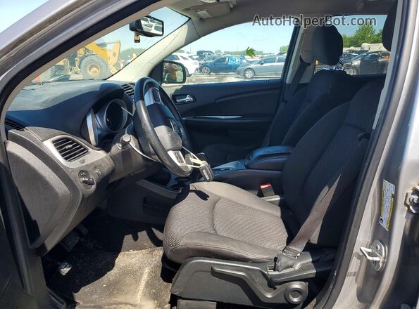 3C4PDCBG6HT516019 2017 DODGE JOURNEY Серый Вид салона спереди