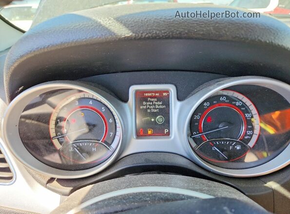 3C4PDCBG6HT545164 2017 DODGE JOURNEY Black Սարքավորումների վահանակի տեսք