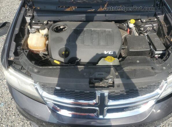 3C4PDCBG6JT217779 2018 DODGE JOURNEY Silver Vista del compartimento del motor