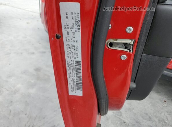 3C4PDCBG6KT778694 2019 DODGE JOURNEY Red ძრავის განყოფილების ხედი