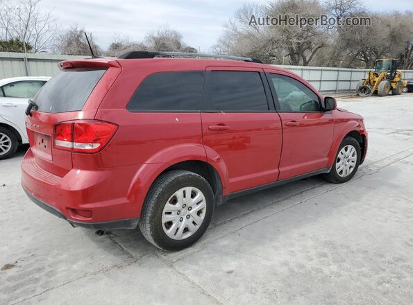 3C4PDCBG6KT778694 2019 DODGE JOURNEY Red უკანა მარჯვენა