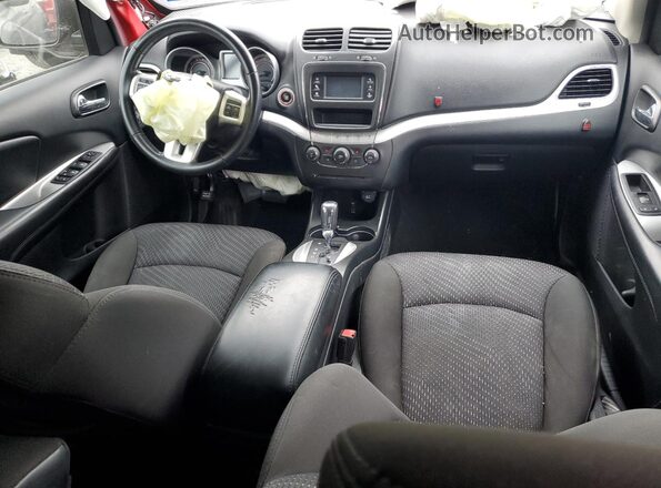 3C4PDCBG6KT778694 2019 DODGE JOURNEY Red წინა პანელის ხედი