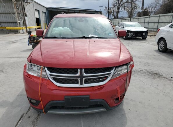 3C4PDCBG6KT778694 2019 DODGE JOURNEY Red წინა ხედი