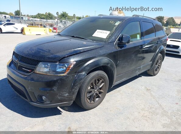 3C4PDCBG6KT845830 2019 DODGE JOURNEY Black Przód lewy