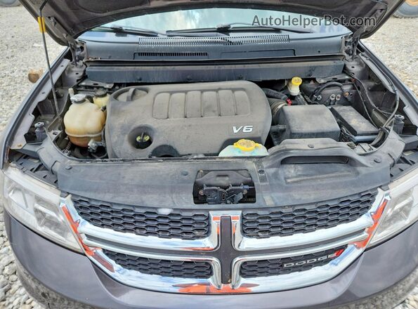 3C4PDCBG7GT130966 2016 DODGE JOURNEY Gray Вид підкапотного простору
