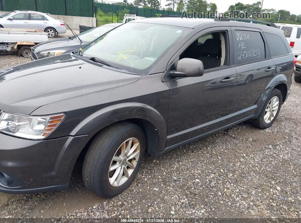 3C4PDCBG7GT145757 2016 DODGE JOURNEY Gray Вид спереду