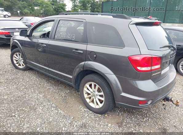 3C4PDCBG7GT145757 2016 DODGE JOURNEY Gray Задня ліва чверть
