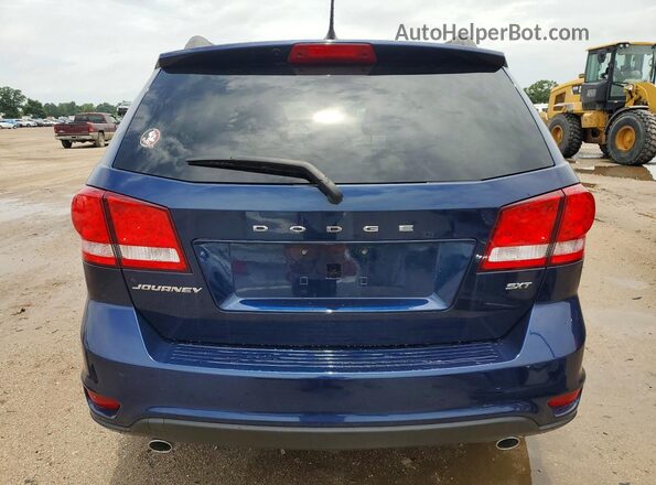 3C4PDCBG7HT582286 2017 DODGE JOURNEY Синий Вид сзади