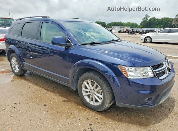 3C4PDCBG7HT582286 2017 DODGE JOURNEY Синий Передняя правая четверть