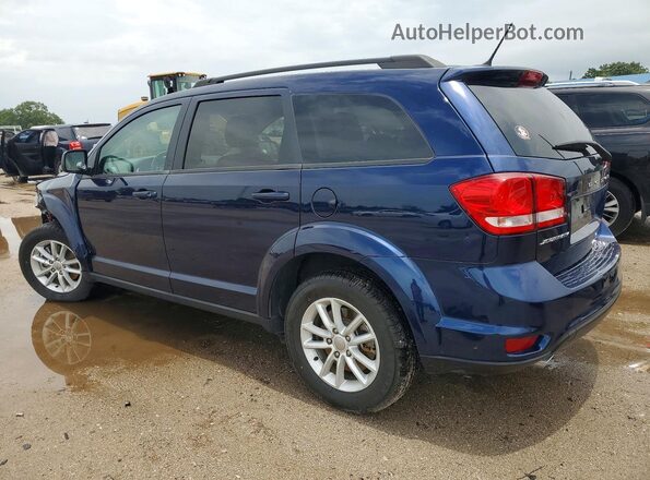 3C4PDCBG7HT582286 2017 DODGE JOURNEY Синий Задняя левая четверть