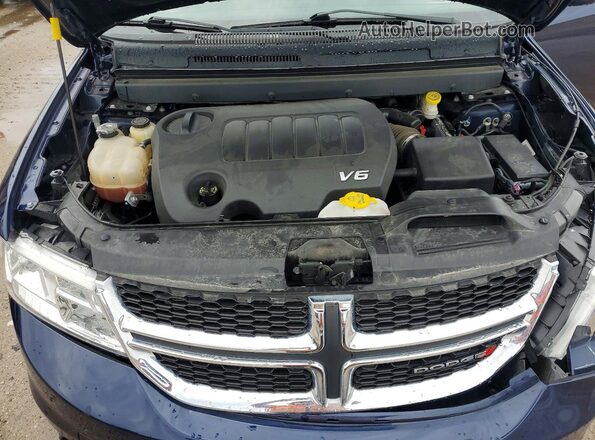 3C4PDCBG7HT582286 2017 DODGE JOURNEY Синий Вид подкапотного пространства