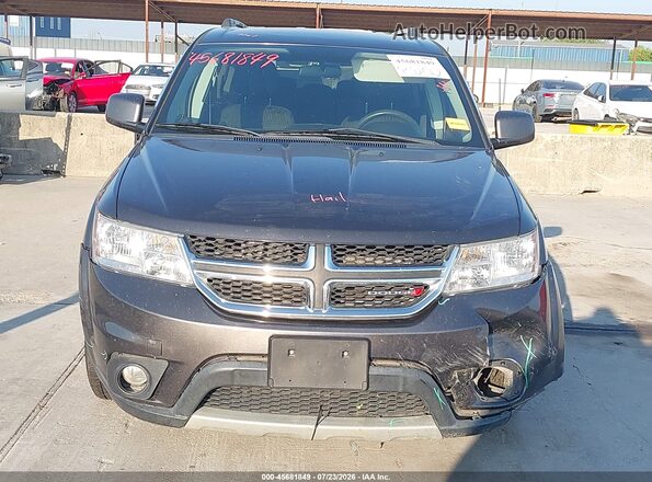 3C4PDCBG7HT589142 2017 DODGE JOURNEY Gray Вид щитка приладів