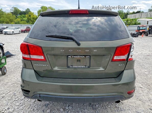 3C4PDCBG7HT704922 2017 DODGE JOURNEY Зеленый Вид сзади