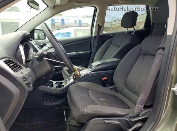 3C4PDCBG7HT704922 2017 DODGE JOURNEY Зеленый Вид салона спереди