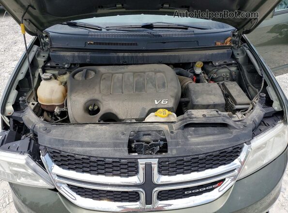 3C4PDCBG7HT704922 2017 DODGE JOURNEY Зеленый Вид подкапотного пространства