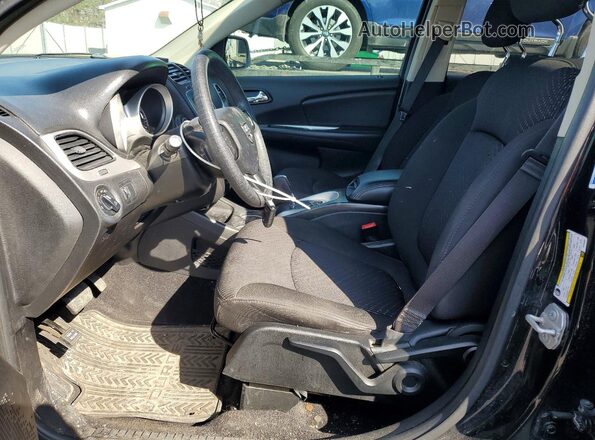 3C4PDCBG7KT784357 2019 DODGE JOURNEY Black Widok wnętrza z przodu