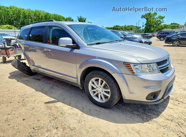 3C4PDCBG8GT127154 2016 DODGE JOURNEY Silver Przód prawy